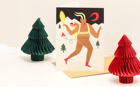 Krampus Christmas Card