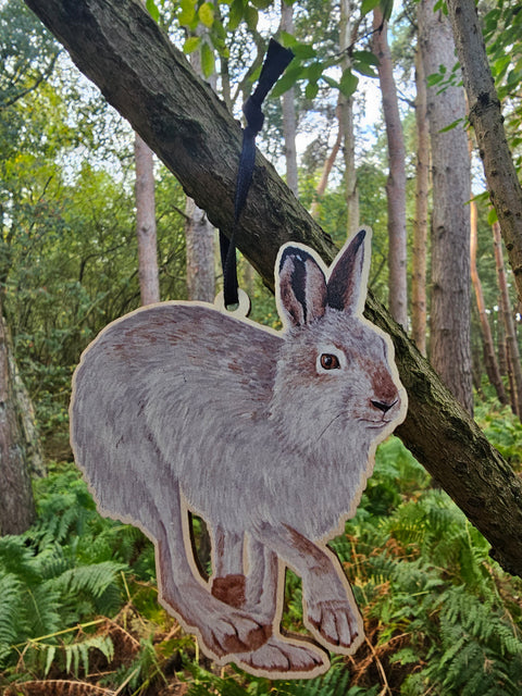 Folk Decoration Mountain Hare by Ferne Creative