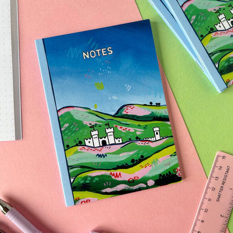 Castle Landscape Pocket Notebook
