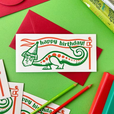 Medieval Wizard Guy Birthday Card