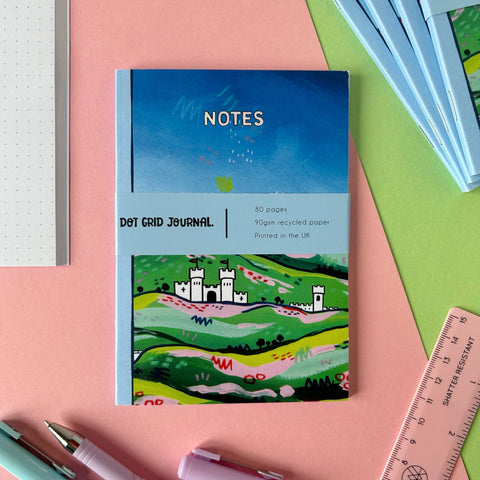 Castle Landscape Pocket Notebook