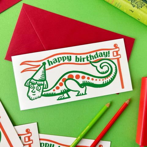 Medieval Wizard Guy Birthday Card