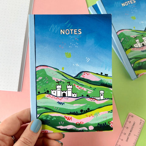 Castle Landscape Pocket Notebook