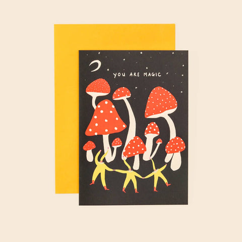 You Are Magic Scandi Folk Card