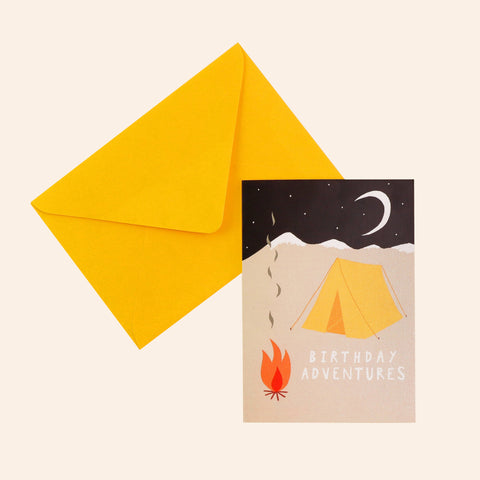 Outdoors Adventure Birthday Card