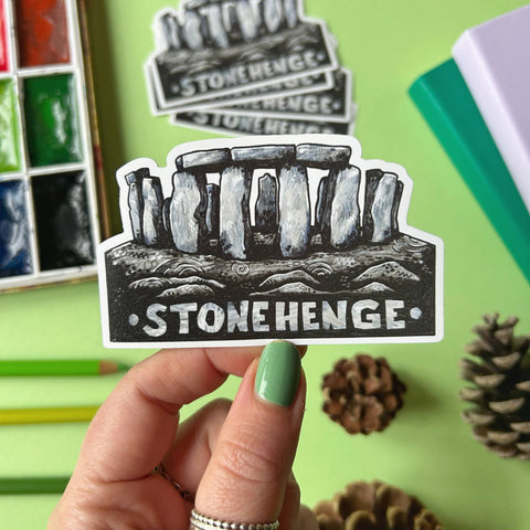 stone henge sticker